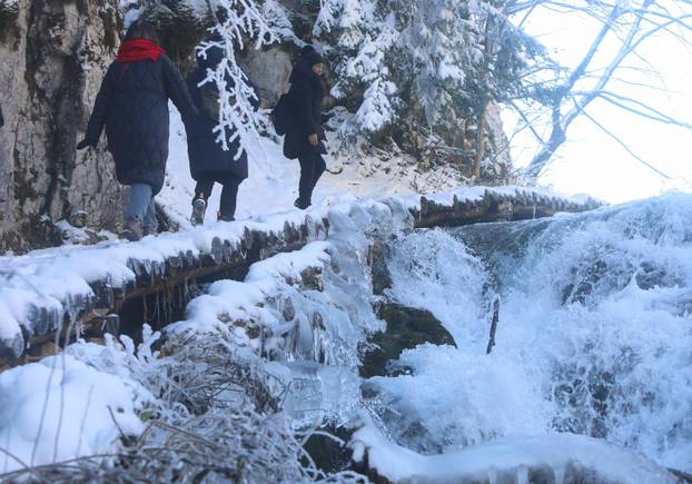 Plitvice pod snijegom i ledom