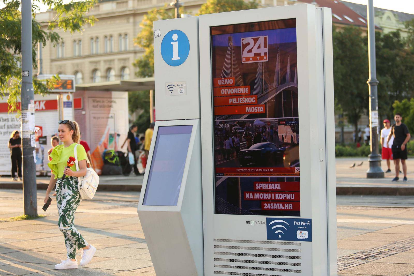 Zagreb: Go2 Digital ekrani