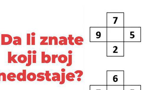 'Ovo je prelagano...'; Možete li za manje od 5 sekundi pronaći broj koji nedostaje u mozgalici?