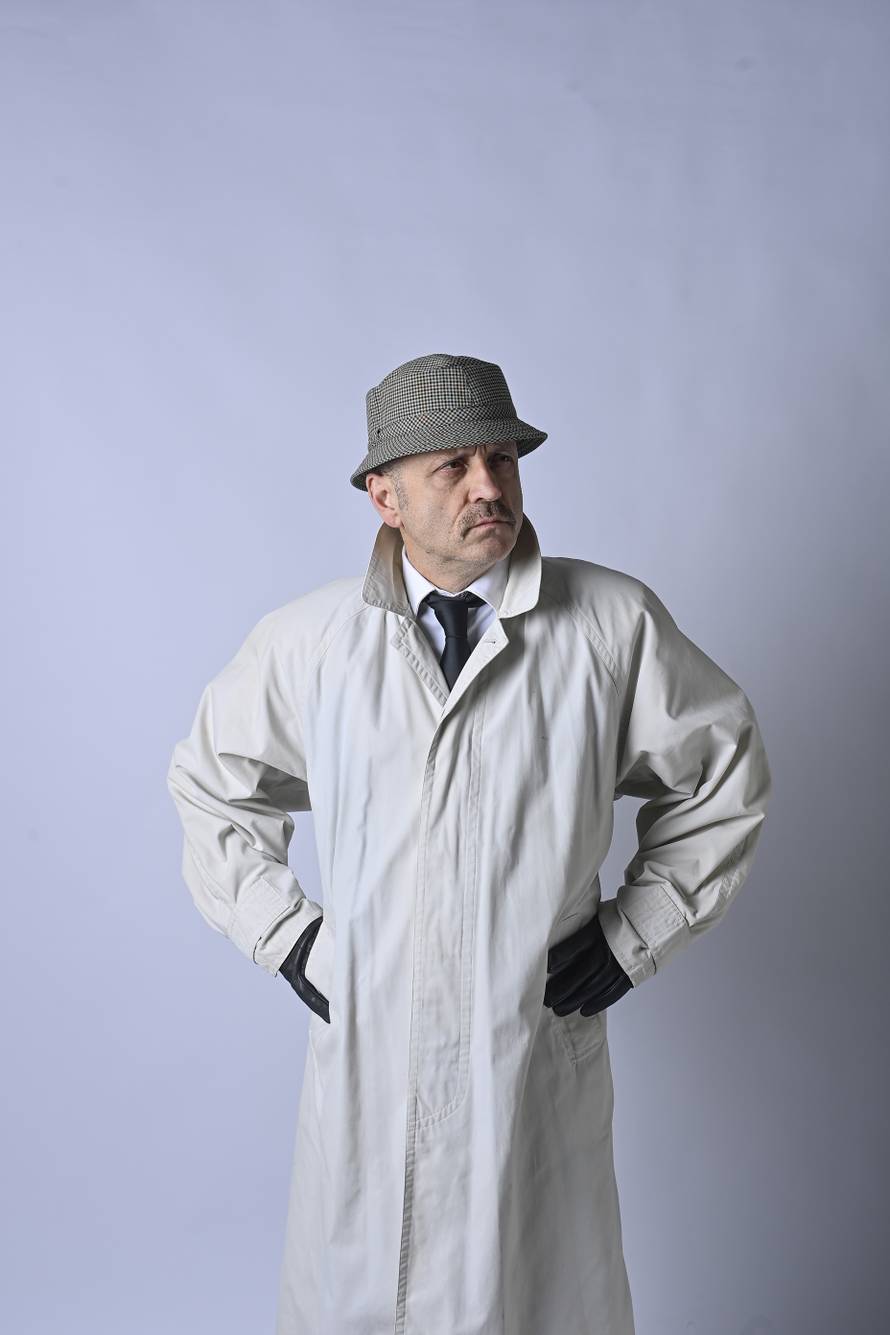 Zagreb: Mile Kekin u ulozi inspektora Clouseaua