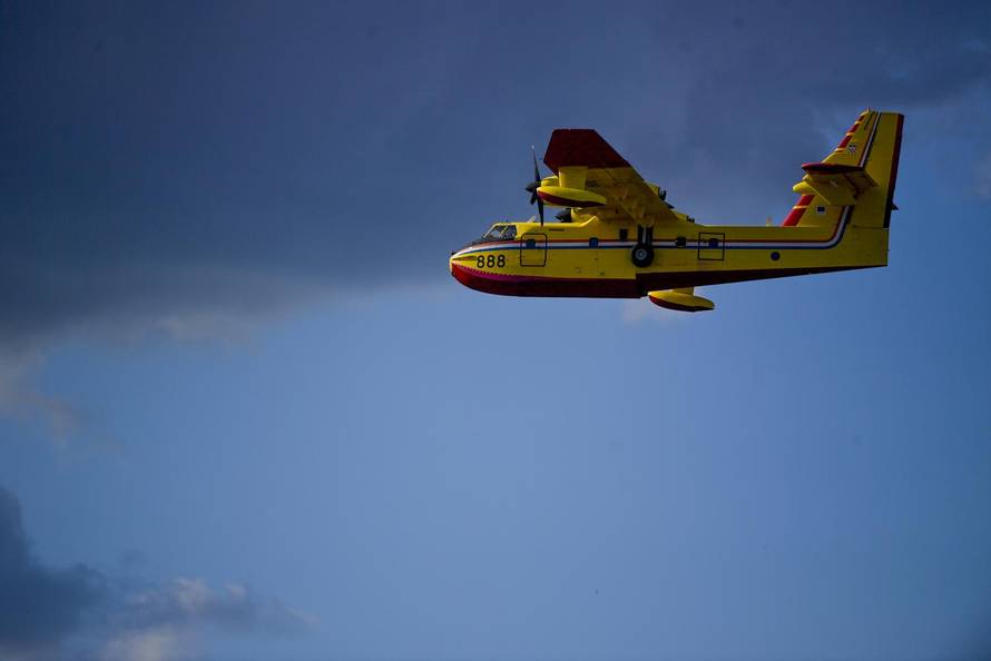 Zagreb: Generalna proba svečanog vojnog mimohoda - zračne snage 