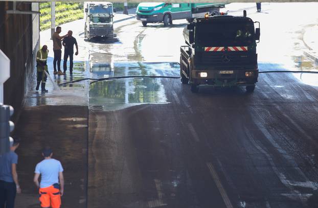 Zagreb: Sanacija podvožnjaka nakon obilnih kiša