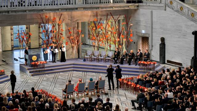 Nobel Peace Prize award for 2022 in Oslo