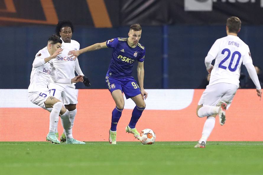 Zagreb: Dinamo protiv Genka u 5. kolu UEFA Europa lige odigrao 1:1