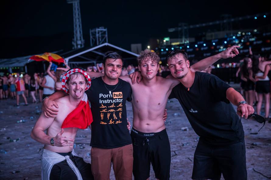 Split: Kiša na završetku Ultra festivala