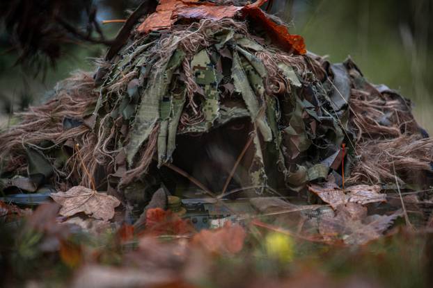 FOTO Pogledajte nove hrvatske snajperiste u akciji. Da prođu 50 metara potreban je jedan sat!