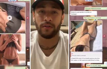 Neymar: 'Ma to je bila iznuda!' Pokazao fotke obnažene cure