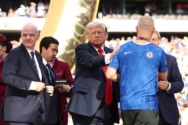 U.S. President Trump attends FIFA Club World Cup final