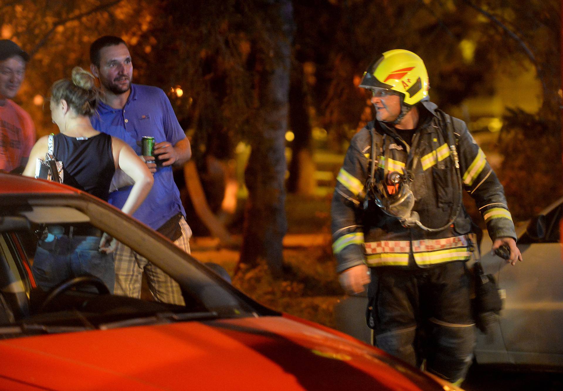 Zagreb: Vatrogasci ugasili požar u zgradi u naselju Dugave
