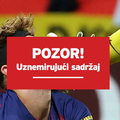 STRA&Scaron;NE SCENE Golman Atletica &ccaron;epovima u nos zvijezdi Barce! Poteklo dosta krvi. Le&zcaron;ao je...