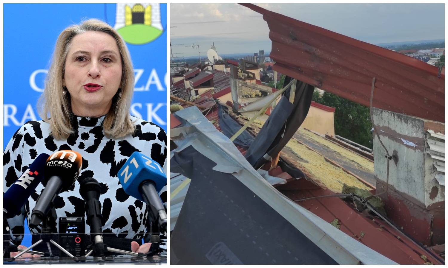 Gordana Rusak oštro: Vlast u Zagrebu je nesposobna. Limeni krov će se srušiti na građane!