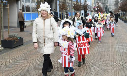 FOTO Mali fa&scaron;nik u Bjelovaru odu&scaron;evio okupljene: Pogledajte preslatke dje&ccaron;je maske