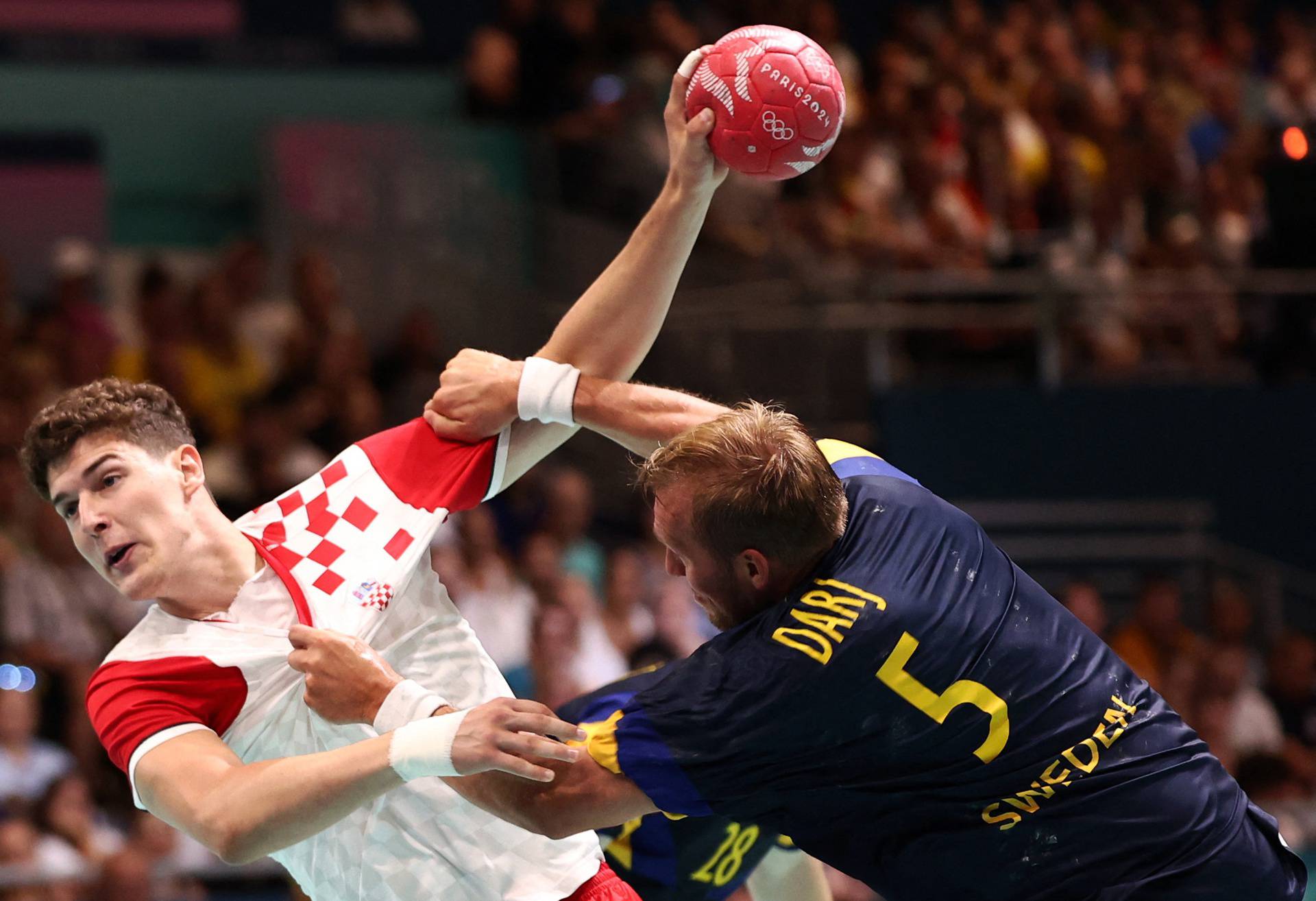 Handball - Men's Preliminary Round Group A - Croatia vs Sweden