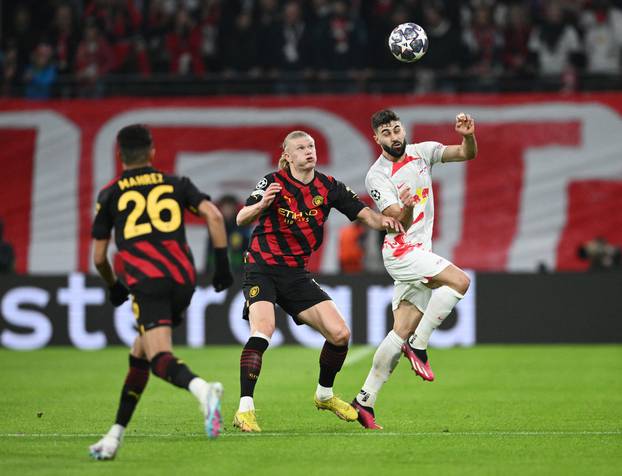 Champions League - Round of 16 First Leg - RB Leipzig v Manchester City