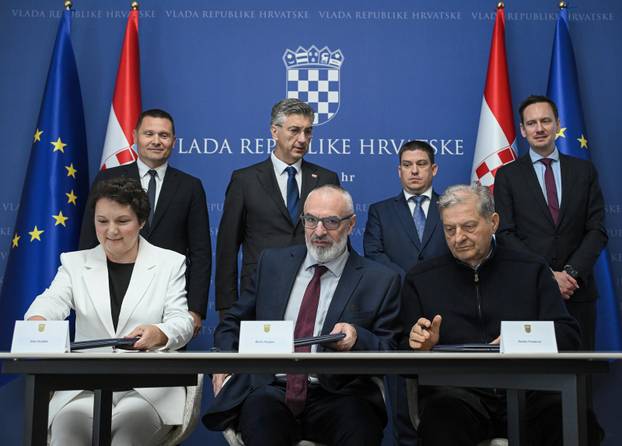 Zagreb: Sve&ccaron;anost potpisivanja Ugovora o rekonstrukciji obilaznice Grada Zagreba