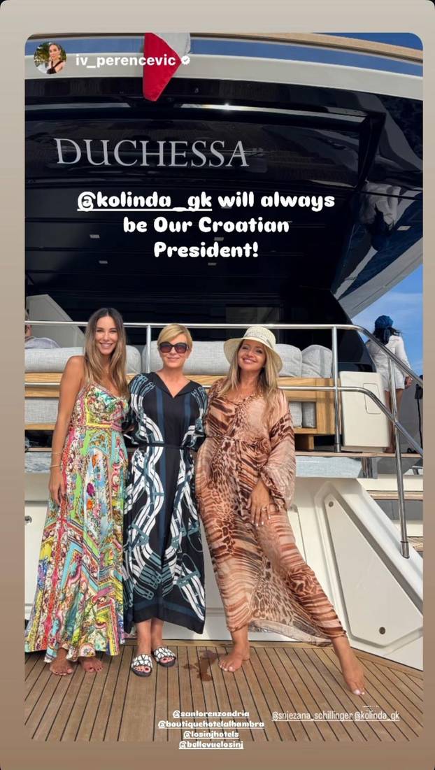 FOTO Kolinda i Plenki su se otopili! Evo tajne njihove dijete