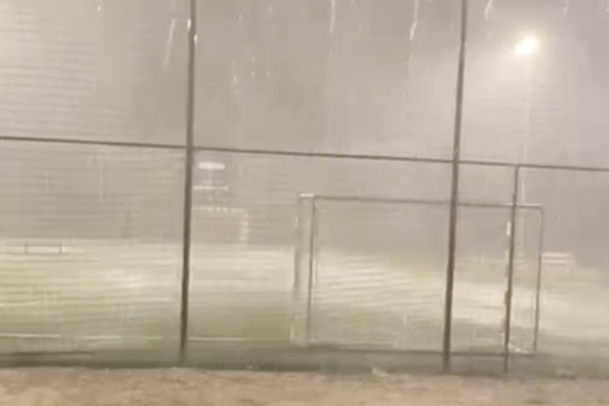 Obilna kiša poplavila Biograd