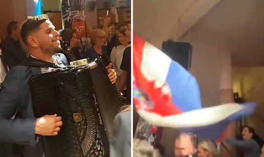 Glumce 'Ženidbe' iznenadili svadbenom tortom i muzikom