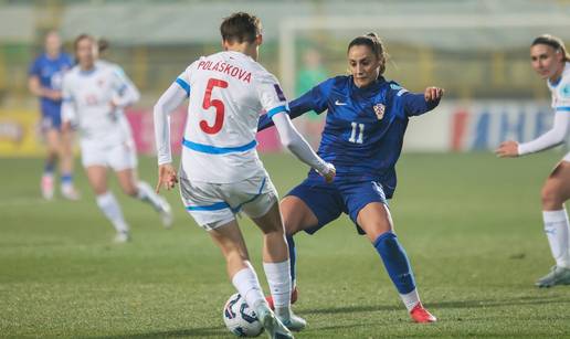 Hrvatske nogometašice izgubile od Čehinja na Aldo Drosini