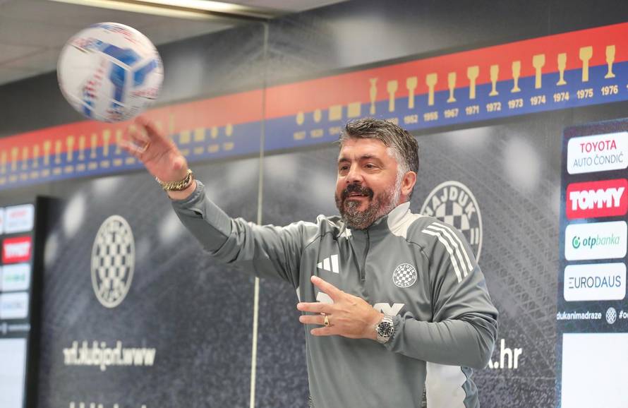 Split: Gennaro Gattuso održao konferenciju za medije