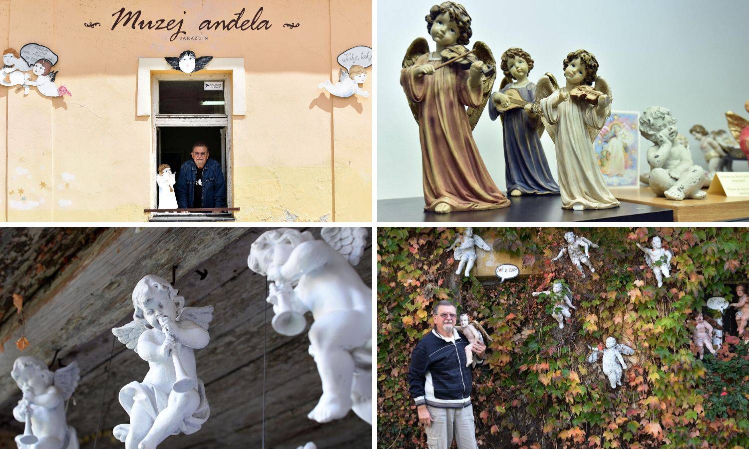 Ljubav prema anđelima prerasla je u Muzej: Željko Prstec čuva više od 500 'svjetskih' anđela