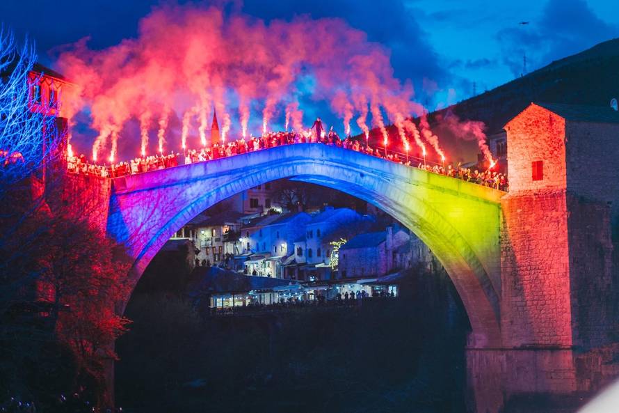 Mostar: Svečani doček Sergeja Barbaneza, izbornika reprezentacije Bosne i Hercegovine, nakon pobjede nad Italijom