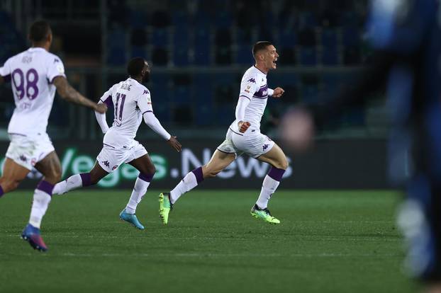 Italian football Coppa Italia match - Atalanta BC vs ACF Fiorentina