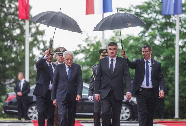 Zagreb: Sve&ccaron;ani do&ccaron;ek predsjednika Talijanske Republike Sergija Mattarelle