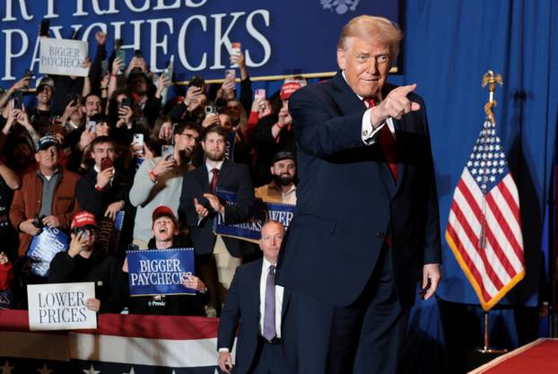 U.S. President Trump in Pennsylvania