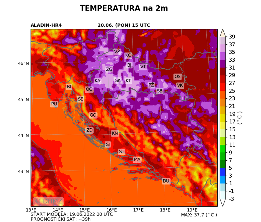 Stiže toplinski val: Europa već vrije, i u Hrvatskoj temperature idu debelo iznad 30 stupnjeva