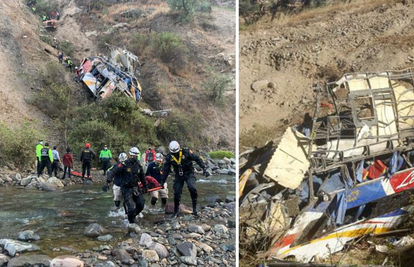 Tragedija u Peruu: Autobus sletio u provaliju, najmanje 29 mrtvih, još 20 ljudi ozlijeđeno