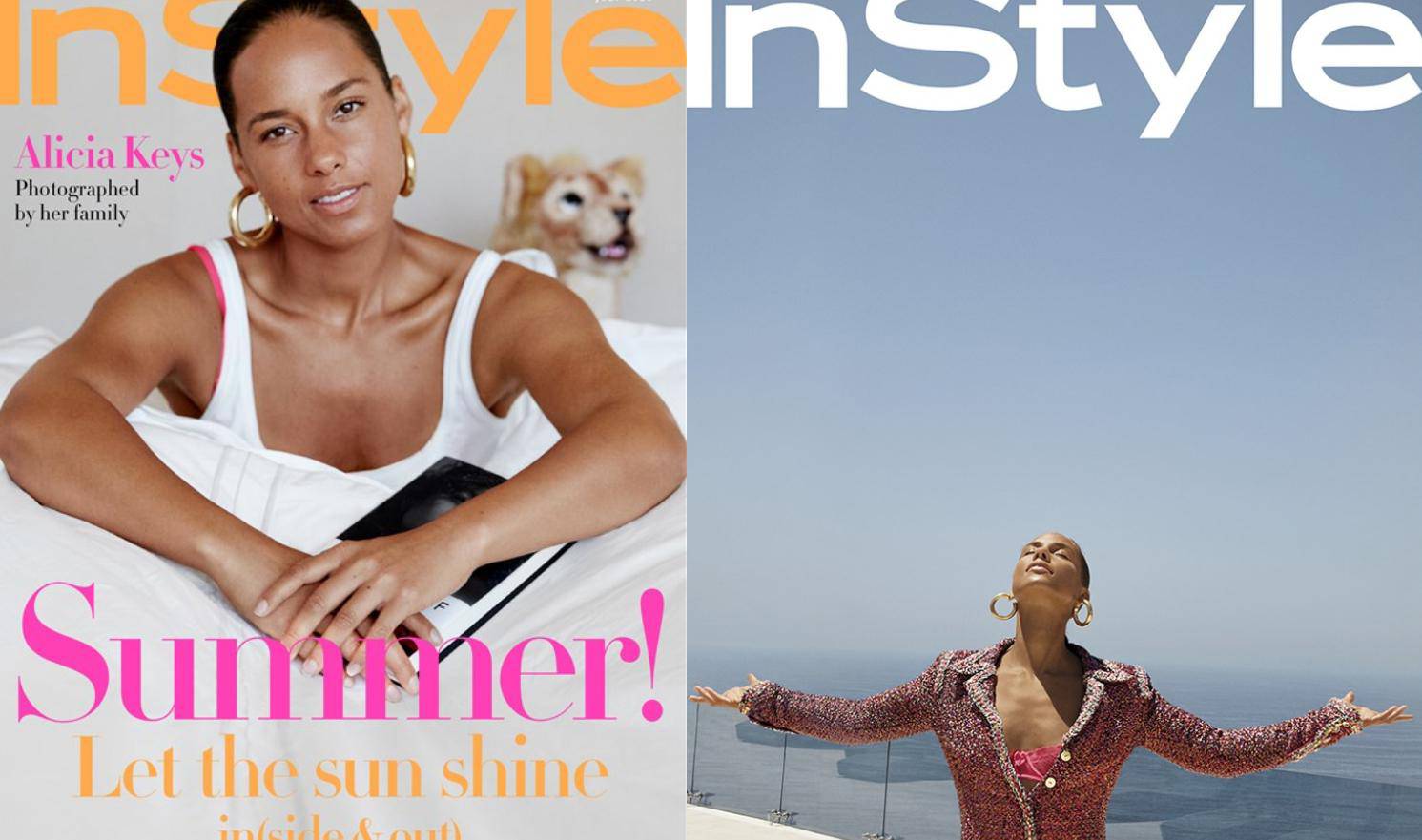 Aliciju Keys za naslovnicu modnog magazina snimio je njezin 5-godišnji sin Genesis