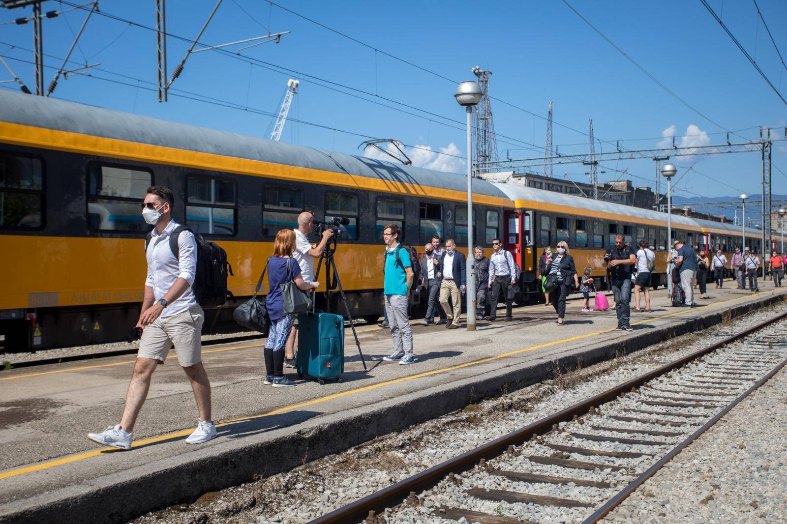 U Rijeku stigao vlak s 500-tinjak Čeha i Slovaka