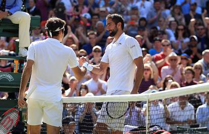 Federer: Baš mi je žao Marina, ali bilo je zabavno igrati s njim