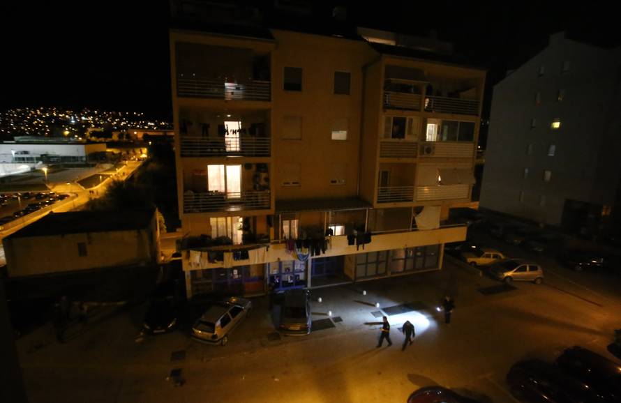 Solin: Policijski oÄevid na mjestu pucnjave