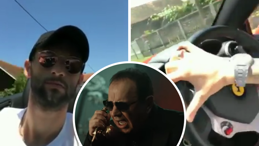 Brozovićevo opuštanje: Ferrari, lagana ljetna vožnja i Mile Kitić