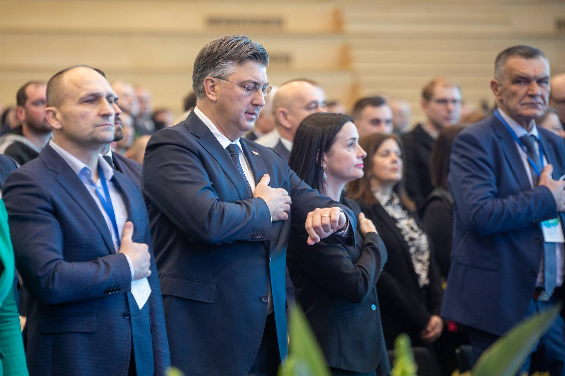 Osijek: Premijer Plenković sudjelovao na svečanom otvorenju konferencije 4. Dani poljoprivrede, ribarstva i šumarstva