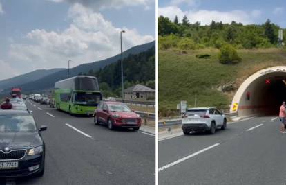 VIDEO Gužve na A1: Zatvaraju tunel Plasina, kolona  na granici