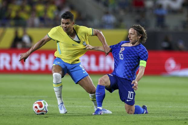 Soccer: International Mens Friendly-Croatia at Brazil