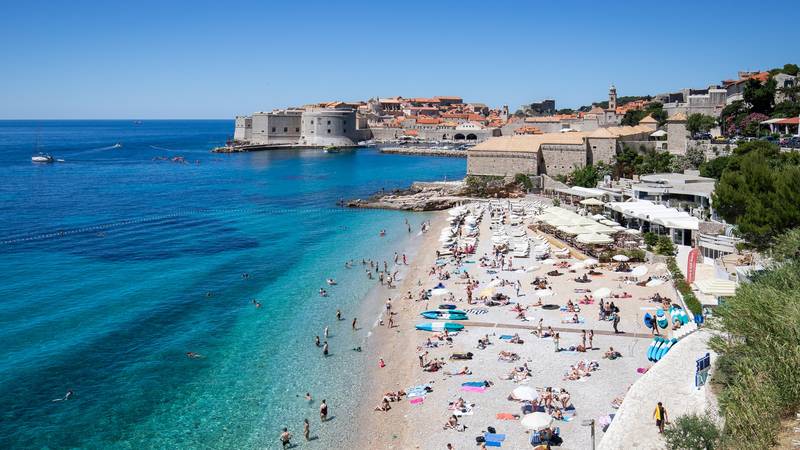 FOTO Kupači uživali na plažama u Rijeci i Dubrovniku: Evo kakvo vrijeme možemo očekivati sutra