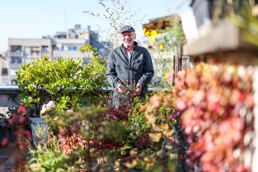 Zagreb: Zoran Pavlov na vrhu nebodera ima vrt
