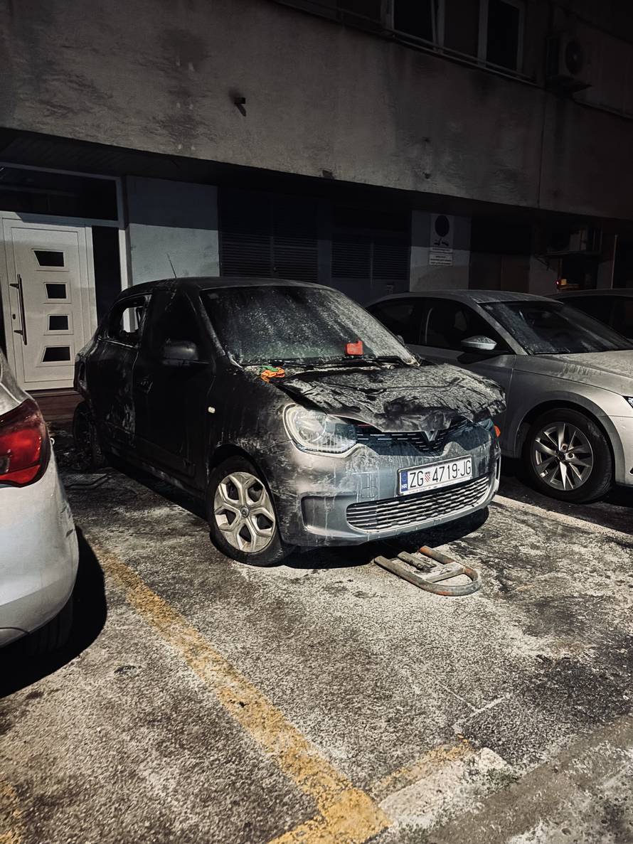 VIDEO U Zagrebu su gorjeli auti
