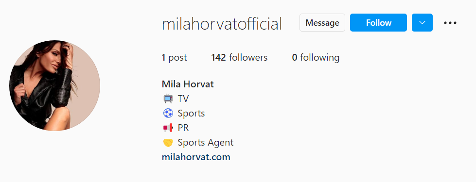Mili Horvat ukrali su identitet nedavno, a sad se pojavio novi profil: Iza ove stranice stojim ja