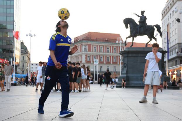 Zagreb: Praćenje utakmice između BiH i Švicarske