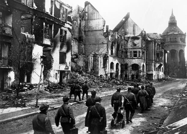 Berlin in April of 1945