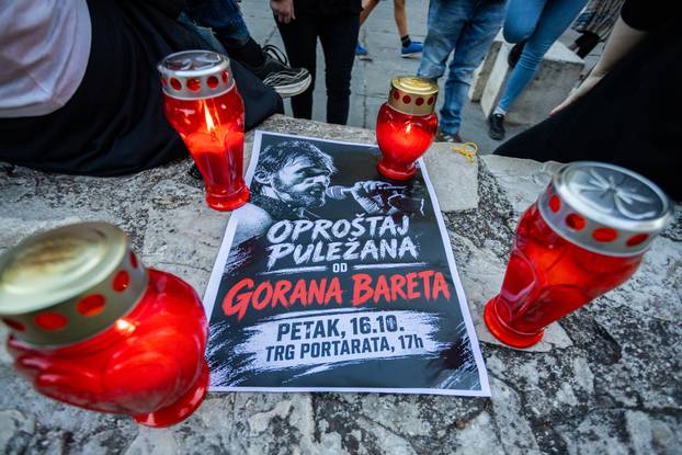 Građani Pule oprostili se od Gorana Bareta