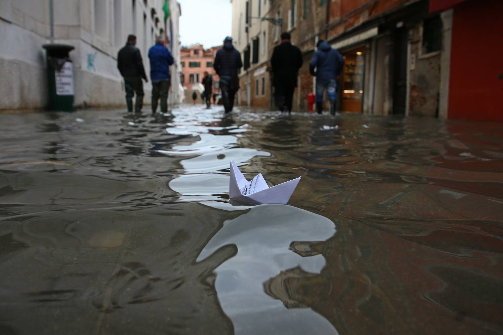 Extraordinary high water in Venice on November 15th 2019