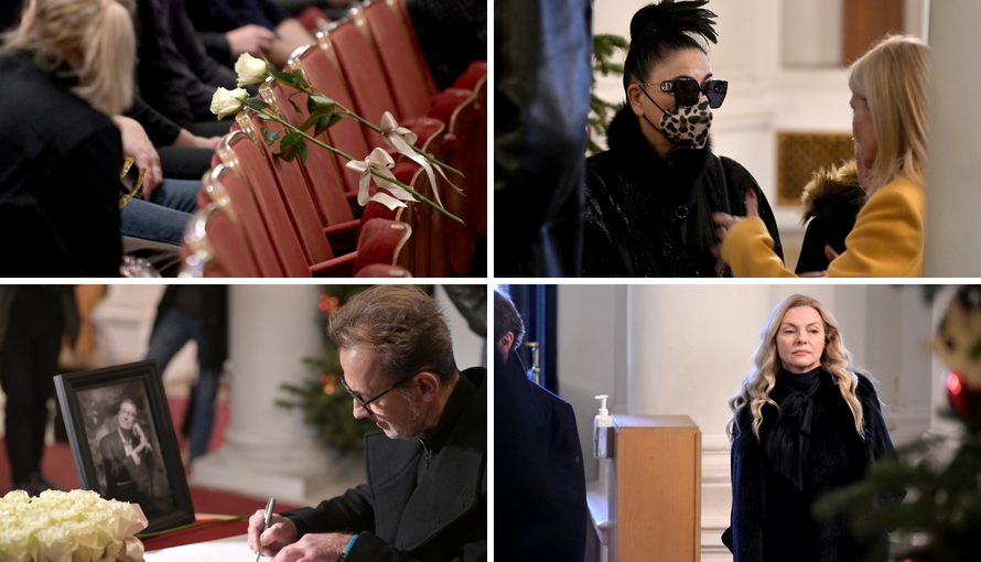 Komemoracija za Massima u HNK: Obitelj, prijatelji i poznati kolege opraštaju se od legende