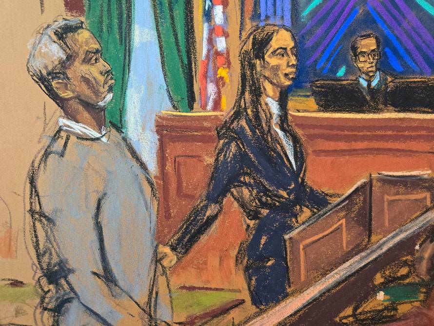 Sean "Diddy" Combs attends trial in New York federal court