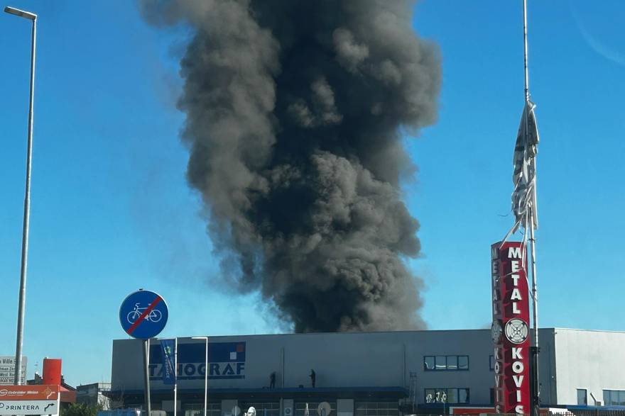 Požar u Svetoj Nedelji